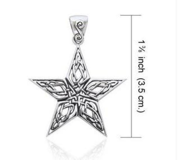 MM: Sterling Silver Celtic Knot Star < 女性アクセサリー/時計  MM: Sterling Silver Celtic Knot Star < 女性アクセサリー/時計の