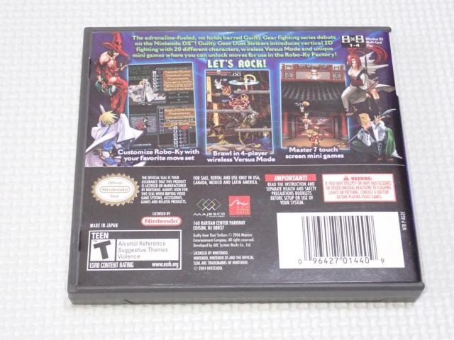 DS★GUILTY GEAR DUST STRIKERS 海外版 北米版 < ゲーム本体/ソフト  DS★GUILTY GEAR DUST STRIKERS 海外版 北米版 < ゲーム本体/ソフトの