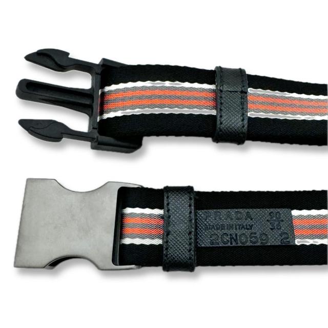 新品プラダPRADAメンズ キャンバスベルト ボーダ < ブランド 新品プラダPRADAメンズ キャンバスベルト ボーダ < ブランドの