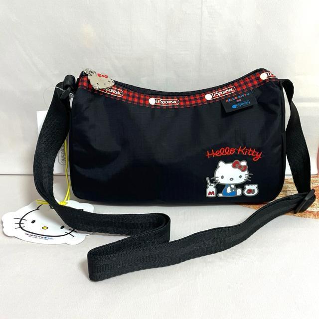 ★新品★LeSportsac レスポートサック ハローキティー ブラック ショルダーバッグ ミニショルダー 2780 送料無料 < 女性ファッション  ★新品★LeSportsac レスポートサック ハローキティー ブラック ショルダーバッグ ミニショルダー 2780 送料無料  < 女性ファッションの