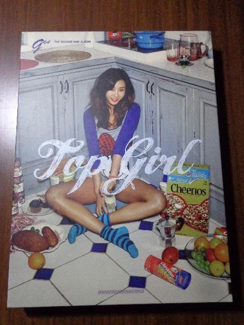 CD  G.NA 2nd Mini Album uTop Girlv   CD/DVD/rfI 