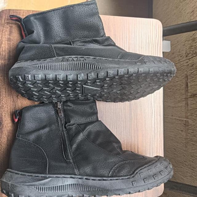 新品 24.5cm レディース ブーツ ブラック シューズ 靴 厚底 男女兼用 < 女性ファッション  新品 24.5cm レディース ブーツ ブラック シューズ 靴 厚底 男女兼用 < 女性ファッションの