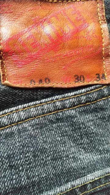 オリゾンティ製 旧DENIMEドゥニームブラックジーンズW30革パッチ < ブランド オリゾンティ製 旧DENIMEドゥニームブラックジーンズW30革パッチ < ブランドの