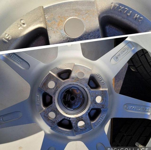 美品!TECMAGテクマグType207R 17インチ7J+40 5-112 / バリ山!TOYO WINTER TRANPATH < 自動車/バイク 美品!TECMAGテクマグType207R 17インチ7J+40 5-112 / バリ山!TOYO WINTER TRANPATH < 自動車/バイク