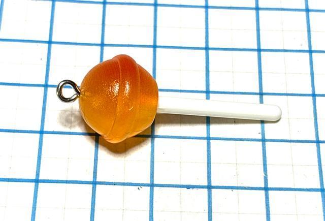 680 ロリポップキャンディ 1個 オレンジ色 お菓子 樹脂パーツ チャーム◯ < ペット/手芸/園芸  680 ロリポップキャンディ 1個 オレンジ色 お菓子 樹脂パーツ チャーム◯ < ペット/手芸/園芸の