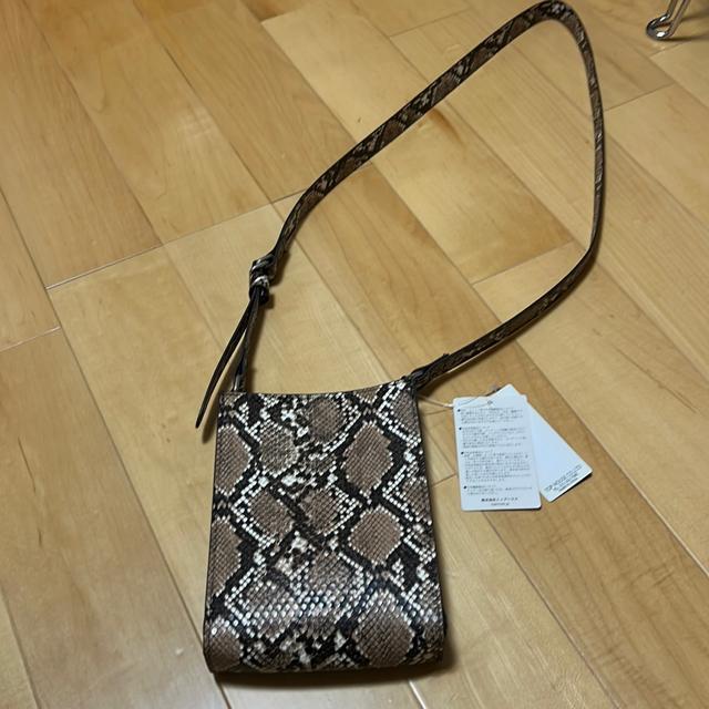 新品パイソン柄斜めがけバッグ < 女性ファッション 新品パイソン柄斜めがけバッグ < 女性ファッションの