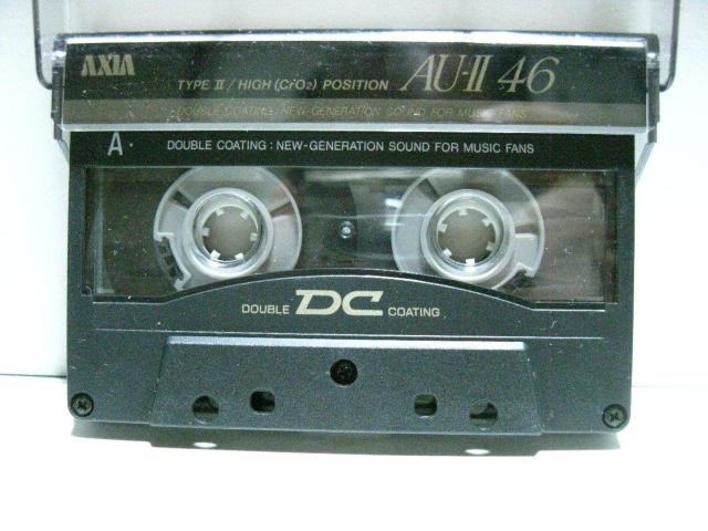 ネコポス便 AXIA AU?2 46分カセットテープ 1本 Type12ハイポジション 爪あり < CD/DVD/ビデオ ネコポス便 AXIA AU?2 46分カセットテープ 1本 Type12ハイポジション 爪あり < CD/DVD/ビデオの