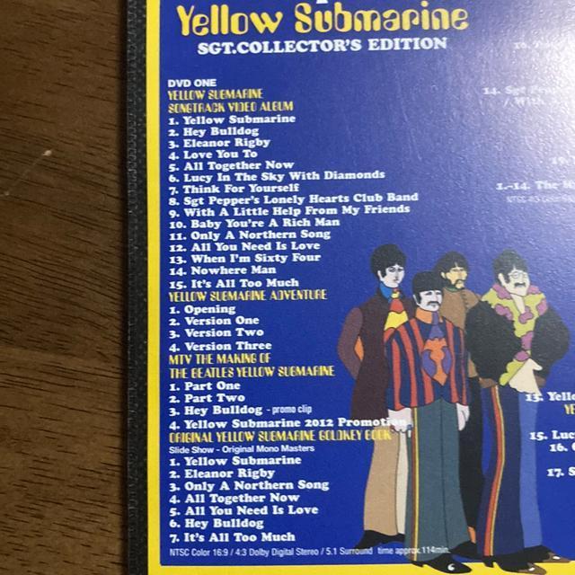 A 2DVD +1CD UEr[gY YELLOW SUBMARINE collectorsi / THEBEATLES  ^gObY 
