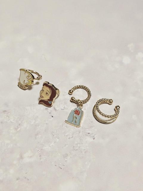 �y�V�i�z DISNEY �����Ɩ�b �C���[�J�t 4�Z�b�g �x�� �`�b�v �K�N  �� �����A�N�Z�T���[/���v�� 