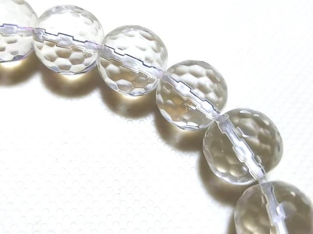 天然石★水晶 10mmミラーカット 半連 < 女性アクセサリー/時計 天然石★水晶 10mmミラーカット 半連 < 女性アクセサリー/時計の