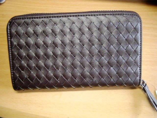 大人気★メッシュメンズラウンドファスナー長財布★茶 < 男性ファッション  大人気★メッシュメンズラウンドファスナー長財布★茶 < 男性ファッションの