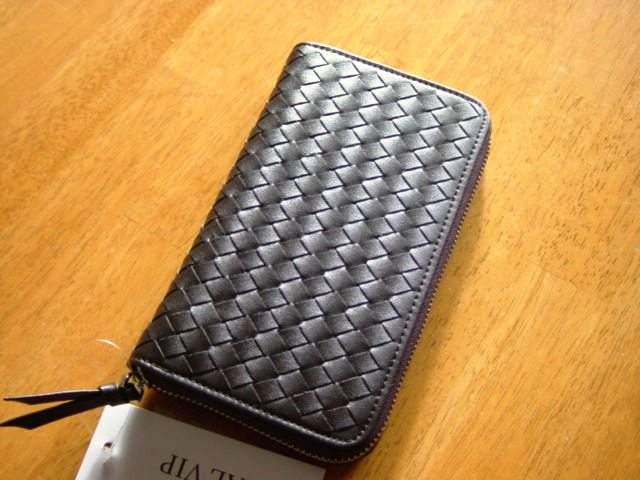 大人気★メッシュメンズラウンドファスナー長財布★茶 < 男性ファッション  大人気★メッシュメンズラウンドファスナー長財布★茶 < 男性ファッションの