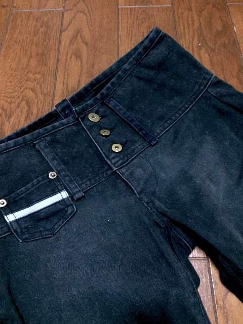 【美品】ROLL◆Blackスタイリッシュ◆ライン美品 バギー < 女性ファッション  【美品】ROLL◆Blackスタイリッシュ◆ライン美品 バギー < 女性ファッションの