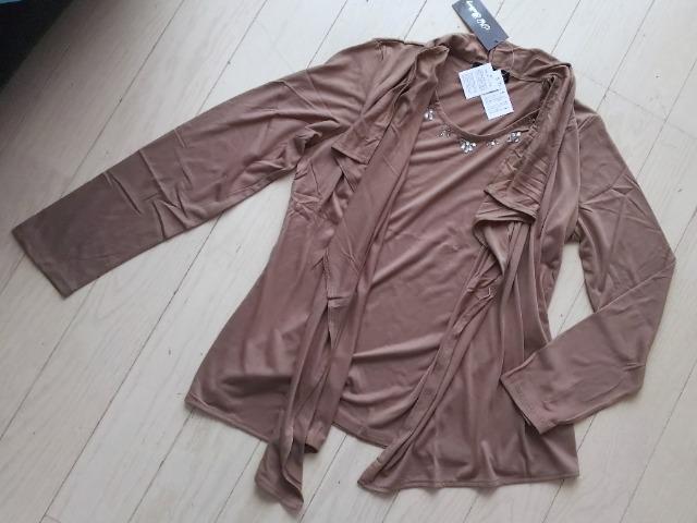 L★Nil gallery★アンサンブル風★襟ビジュートップス★新品 < 女性ファッション  L★Nil gallery★アンサンブル風★襟ビジュートップス★新品  < 女性ファッションの
