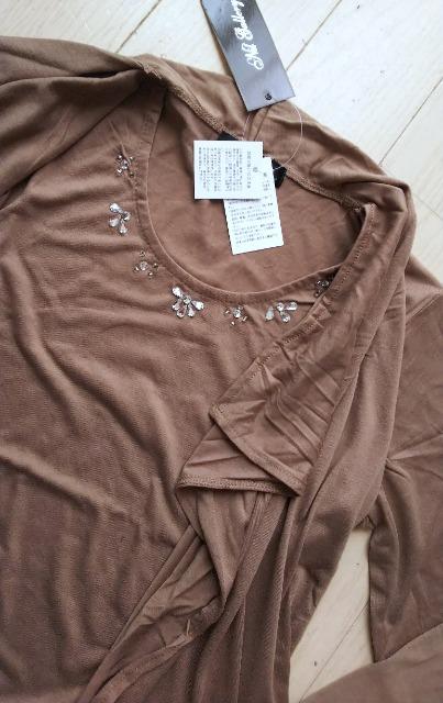 L★Nil gallery★アンサンブル風★襟ビジュートップス★新品 < 女性ファッション  L★Nil gallery★アンサンブル風★襟ビジュートップス★新品 < 女性ファッションの