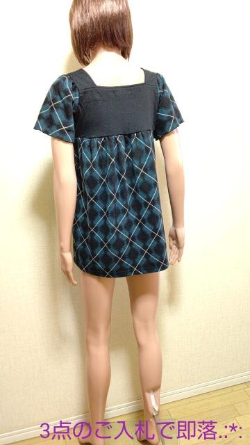 ☆CHOU CHOU☆綺麗なCK切替ニットのチュニックT162 ☆3点で即落 < 女性ファッション  ☆CHOU CHOU☆綺麗なCK切替ニットのチュニックT162 ☆3点で即落 < 女性ファッションの