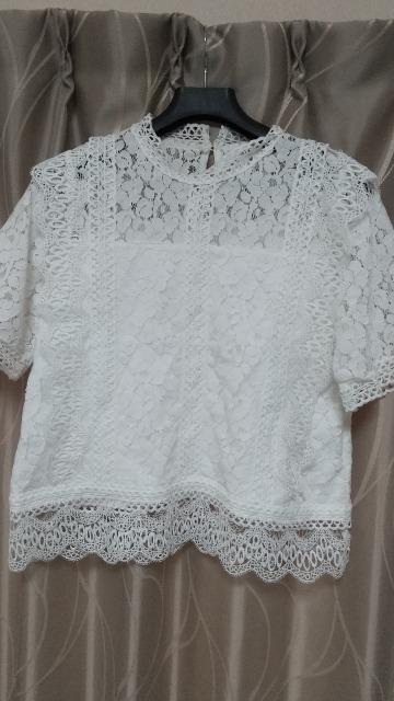めちゃ可愛★総レース使いのトップス★Lサイズ◆美品です! < 女性ファッション めちゃ可愛★総レース使いのトップス★Lサイズ◆美品です! < 女性ファッションの
