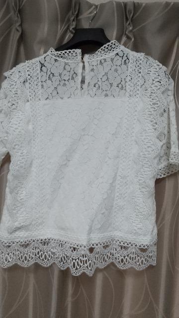 めちゃ可愛★総レース使いのトップス★Lサイズ◆美品です! < 女性ファッション めちゃ可愛★総レース使いのトップス★Lサイズ◆美品です! < 女性ファッションの