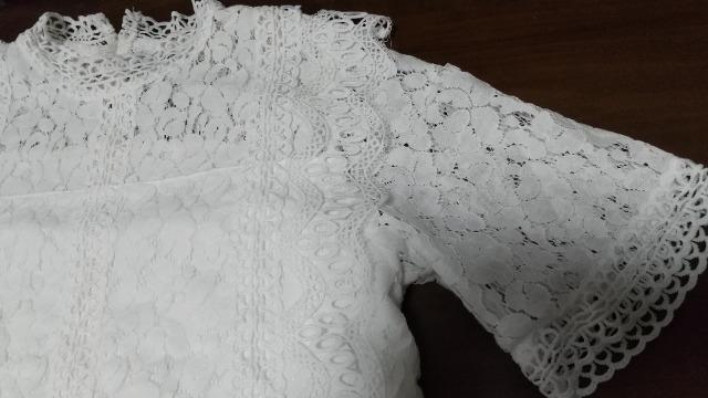 めちゃ可愛★総レース使いのトップス★Lサイズ◆美品です! < 女性ファッション めちゃ可愛★総レース使いのトップス★Lサイズ◆美品です! < 女性ファッションの