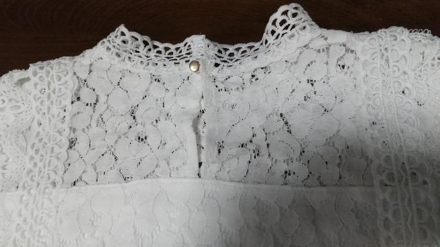 めちゃ可愛★総レース使いのトップス★Lサイズ◆美品です! < 女性ファッション めちゃ可愛★総レース使いのトップス★Lサイズ◆美品です! < 女性ファッションの
