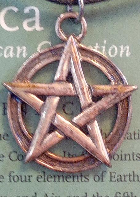 AzureGreen: Wicca PENTACLE pendant SV925 < 女性アクセサリー/時計  AzureGreen: Wicca PENTACLE pendant SV925  < 女性アクセサリー/時計の
