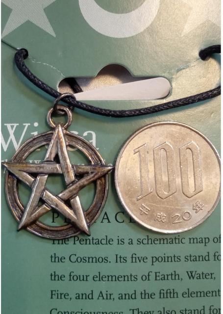 AzureGreen: Wicca PENTACLE pendant SV925 < 女性アクセサリー/時計  AzureGreen: Wicca PENTACLE pendant SV925 < 女性アクセサリー/時計の
