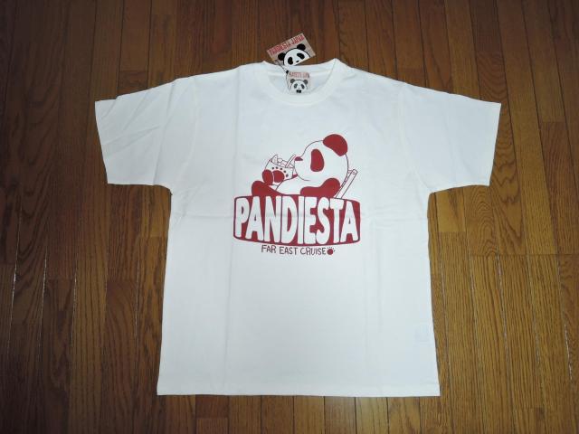 新品 PANDIESTA パンディエスタ パンダプリント 半袖 Tシャツ L 白 カットソー カクテルパンダ S/S TEE < 男性ファッション 新品 PANDIESTA パンディエスタ パンダプリント 半袖 Tシャツ L 白 カットソー カクテルパンダ S/S TEE < 男性ファッションの