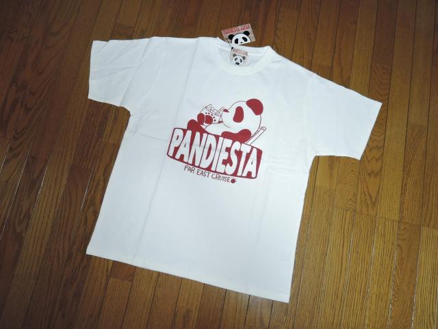 新品 PANDIESTA パンディエスタ パンダプリント 半袖 Tシャツ L 白 カットソー カクテルパンダ S/S TEE < 男性ファッション 新品 PANDIESTA パンディエスタ パンダプリント 半袖 Tシャツ L 白 カットソー カクテルパンダ S/S TEE < 男性ファッションの