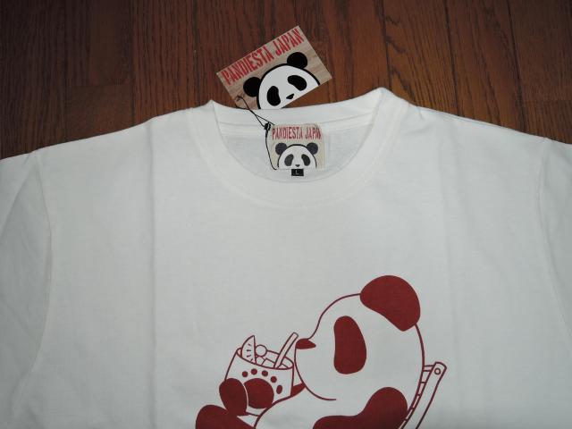 新品 PANDIESTA パンディエスタ パンダプリント 半袖 Tシャツ L 白 カットソー カクテルパンダ S/S TEE < 男性ファッション 新品 PANDIESTA パンディエスタ パンダプリント 半袖 Tシャツ L 白 カットソー カクテルパンダ S/S TEE < 男性ファッションの