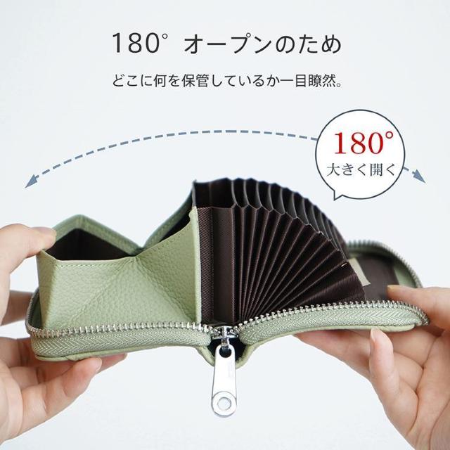 牛革ミニ財布 小銭入れ 外ポケット付きスキミング防止 レディース メンズ 二つ折り コンパクト じゃばら式 < 女性ファッション 牛革ミニ財布 小銭入れ 外ポケット付きスキミング防止 レディース メンズ 二つ折り コンパクト じゃばら式 < 女性ファッションの