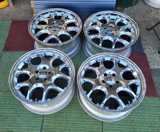 BRABUS MONOBLOCK Vメッキホイール19インチ8.5J 9.5J pcd 112 5穴インセット35 ホイールのみ4 < 自動車/バイク BRABUS MONOBLOCK Vメッキホイール19インチ8.5J 9.5J pcd 112 5穴インセット35 ホイールのみ4 < 自動車/バイク