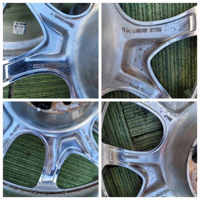 BRABUS MONOBLOCK Vメッキホイール19インチ8.5J 9.5J pcd 112 5穴インセット35 ホイールのみ4 < 自動車/バイク BRABUS MONOBLOCK Vメッキホイール19インチ8.5J 9.5J pcd 112 5穴インセット35 ホイールのみ4 < 自動車/バイク