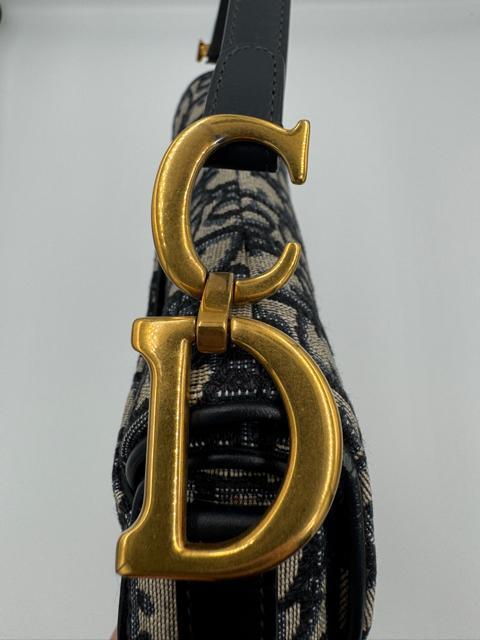 Dior ディオール トロッター サドルバッグ ハンドバッグ ネイビー < 女性ファッション  Dior ディオール トロッター サドルバッグ ハンドバッグ ネイビー < 女性ファッションの