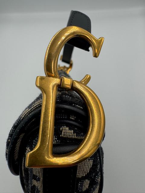 Dior ディオール トロッター サドルバッグ ハンドバッグ ネイビー < 女性ファッション  Dior ディオール トロッター サドルバッグ ハンドバッグ ネイビー < 女性ファッションの