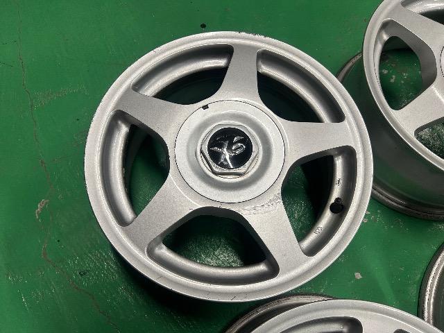 0092429)激安社外マルチ5本スポーク型アルミホイール4本セット14インチ6J+38コンパクトカーサイズ送料無料 < 自動車/バイク 0092429)激安社外マルチ5本スポーク型アルミホイール4本セット14インチ6J+38コンパクトカーサイズ送料無料 < 自動車/バイク