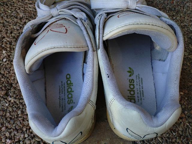 adidas スーパースター ローカットスニーカー 26cm レザー 靴底減りなし < ブランド adidas スーパースター ローカットスニーカー 26cm レザー 靴底減りなし < ブランドの