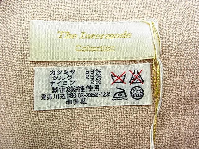 【未使用】INTERMODE COLLECTIONインターモードコレクション静電気防止加工カシミヤ×シルク等ストールマフラー < 女性ファッション 【未使用】INTERMODE COLLECTIONインターモードコレクション静電気防止加工カシミヤ×シルク等ストールマフラー < 女性ファッションの
