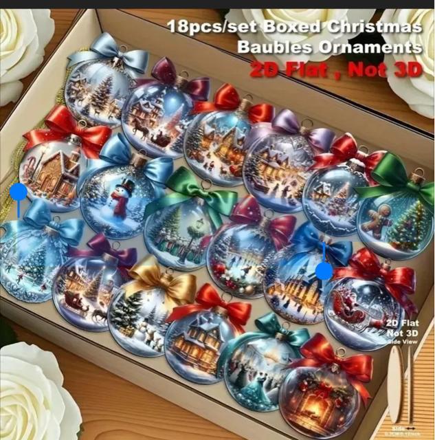 クリスマス木製ボールオーナメント | 2D木製トナカイカーペンダント | クリスマスツリーデコレーション | 18個セット < インテリア/ライフ クリスマス木製ボールオーナメント | 2D木製トナカイカーペンダント | クリスマスツリーデコレーション | 18個セット < インテリア/ライフの