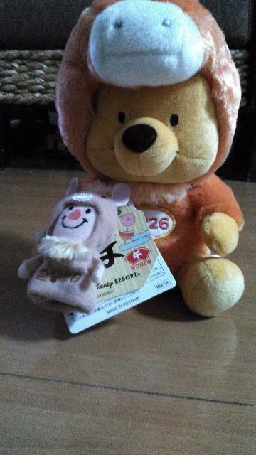 リゾート2026お正月干支プーさんぬいぐるみ指人形付き < インテリア/ライフ リゾート2026お正月干支プーさんぬいぐるみ指人形付き < インテリア/ライフの