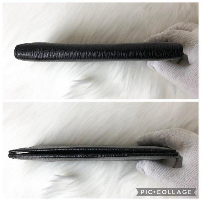 【未使用級】Salvatore Ferragamo フェラガモ 長財布 二つ折り財布 フラップ ウォレット ブラック レザー < ブランド 【未使用級】Salvatore Ferragamo フェラガモ 長財布 二つ折り財布 フラップ ウォレット ブラック レザー < ブランドの