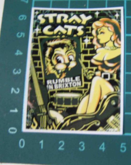 ストレイ・キャッツ イラスト ROCKABILLY ★ ステッカー < CD/DVD/ビデオ ストレイ・キャッツ イラスト ROCKABILLY ★ ステッカー < CD/DVD/ビデオの
