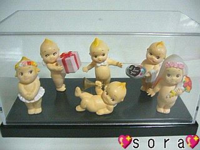 【キューピー】フィギュア 6種セット ケース付 < ホビー 【キューピー】フィギュア 6種セット ケース付 < ホビーの