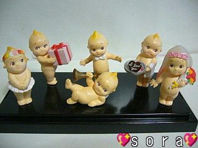 【キューピー】フィギュア 6種セット ケース付 < ホビー 【キューピー】フィギュア 6種セット ケース付 < ホビーの