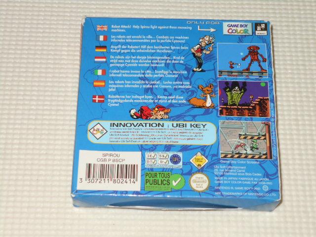 GB★SPIROU THE ROBOT INVASION 海外版(国内本体動作可能) < ゲーム本体/ソフト  GB★SPIROU THE ROBOT INVASION 海外版(国内本体動作可能) < ゲーム本体/ソフトの