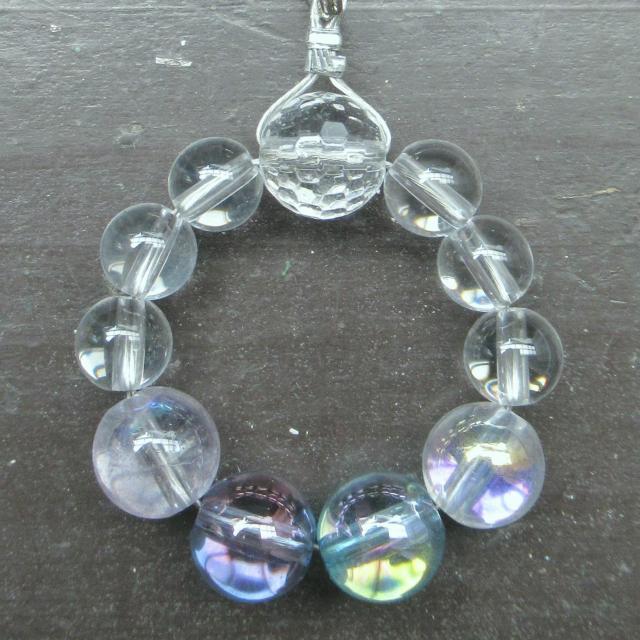 アクアオーラxコスモオーラxアメジストオーラストラップ 天然石 パワーストーン < 家電/AV アクアオーラxコスモオーラxアメジストオーラストラップ 天然石 パワーストーン < 家電/AVの