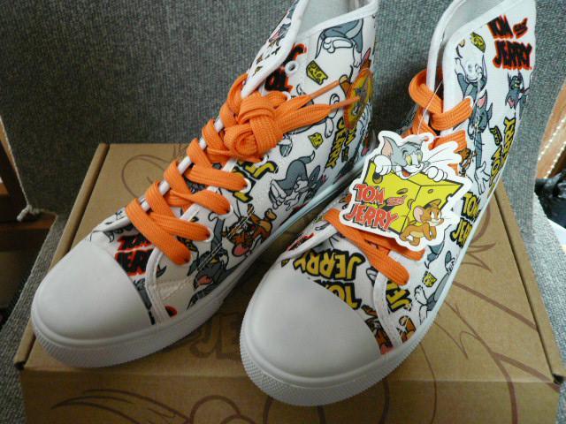 トムとジェリー「ハイカットスニーカー」L20 < 男性ファッション トムとジェリー「ハイカットスニーカー」L20 < 男性ファッションの