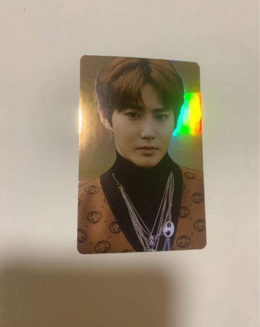 EXO スホ 公式ホログラムステッカー TEMPO < タレントグッズ EXO スホ 公式ホログラムステッカー TEMPO < タレントグッズの