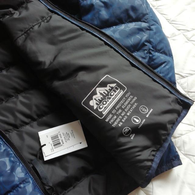 104500円★新品&正規品保証★コーチ COACH★シグネチャー★ライトウェイト★ダウンジャケットXL < ブランド  104500円★新品&正規品保証★コーチ COACH★シグネチャー★ライトウェイト★ダウンジャケットXL < ブランドの