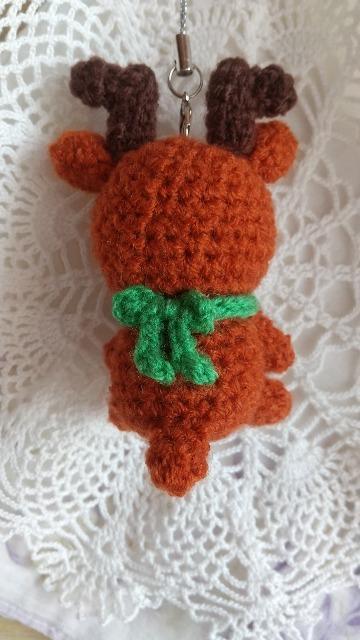 トナカイ*編みぐるみストラップ < ペット/手芸/園芸 トナカイ*編みぐるみストラップ < ペット/手芸/園芸の