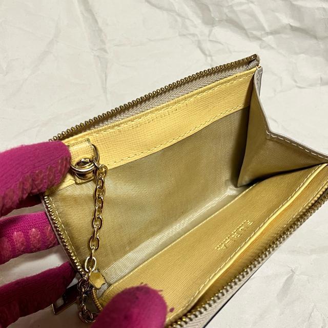 【FURLA / フルラ】 レザー L字ファスナー コインケース キーリング付き < ブランド 【FURLA / フルラ】 レザー L字ファスナー コインケース キーリング付き < ブランドの
